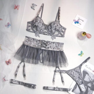 "Flowery" serijos apatinukai su keliaraiščiu "Secret Asterope"